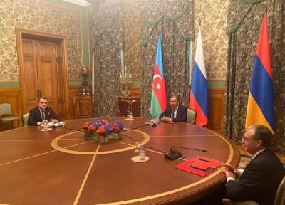 نشست وزرای آذربایجان، ارمنستان و روسیه پشت درهای بسته