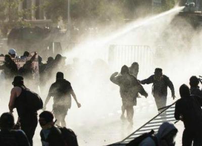 درخواست معترضان شیلی برای استعفای رئیس جمهور
